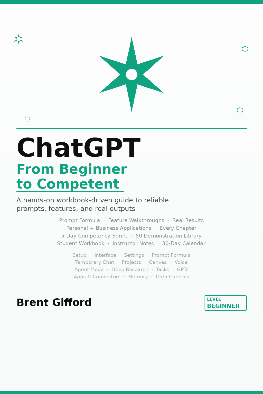 ChatGPT: From Beginner to Competent